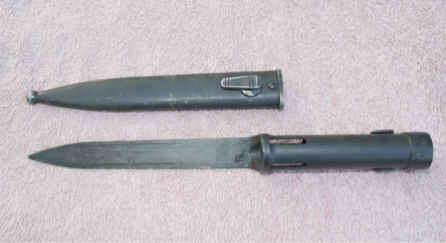 FN Bayonet with Steel Scabbard