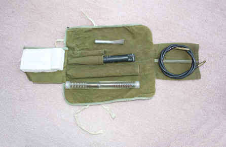 Bush War Era R1 Rifle Cleaning Kit.  In complete and good condition