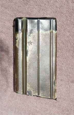 R1 Rifle Magazine in Serviceable Condition Still with Camo Paint