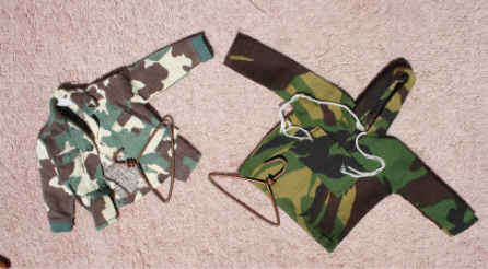 Original GI Joe Camouflage Jackets Circa 1960