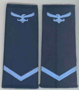 Pair of SAAF Lance Corporal Field Dress Epaulettes