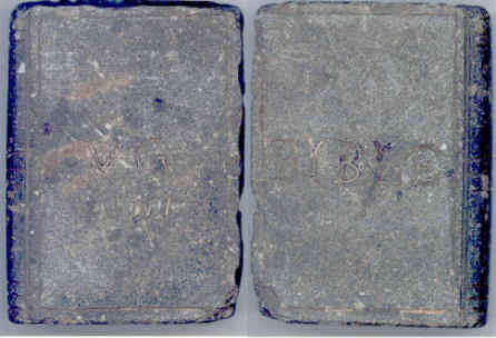 Boer POW Carved Stone Bible 1901