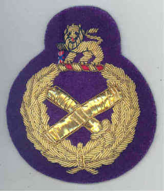 VERY RARE Chaplain General Bullion Wire Cap Badge in Near Mint Condition