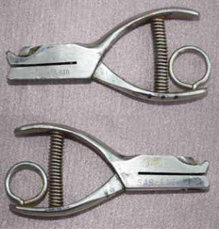 Original Railway Conductors Ticket Punch with Finger Ring