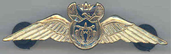 Pilot Wings (Gold) for Mess Dress