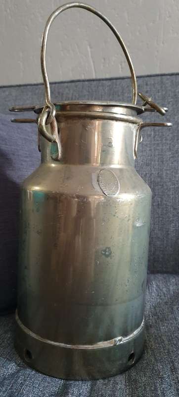 Brass Milk Container
