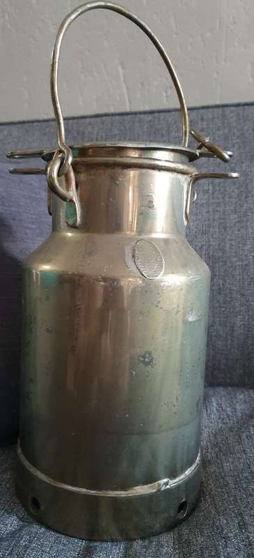 Brass Milk Container