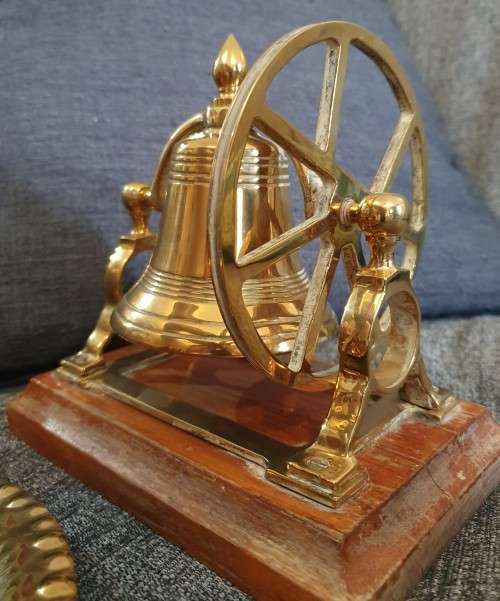 Brass Bell on a stand