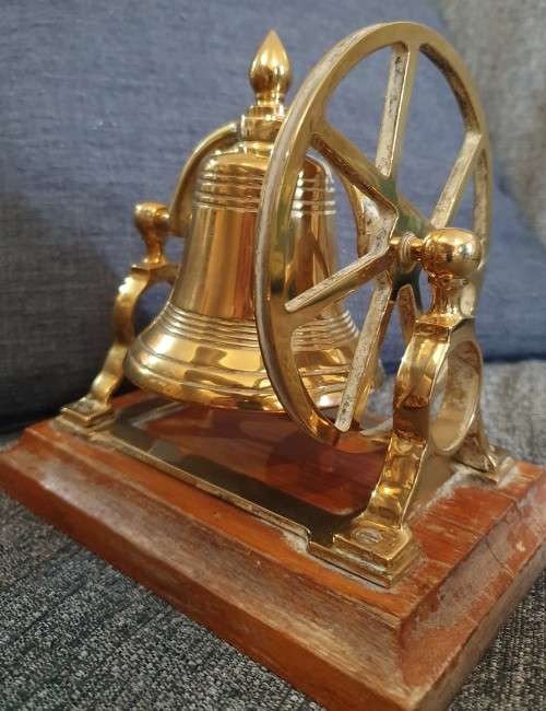Brass Bell on a stand