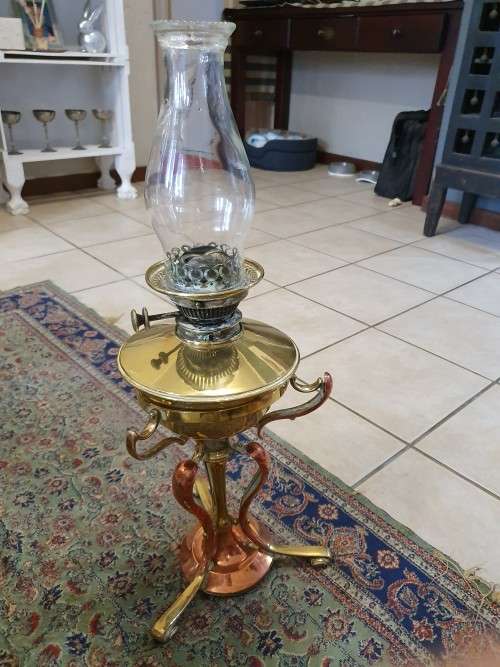 BRASS & COPPER LANTERN