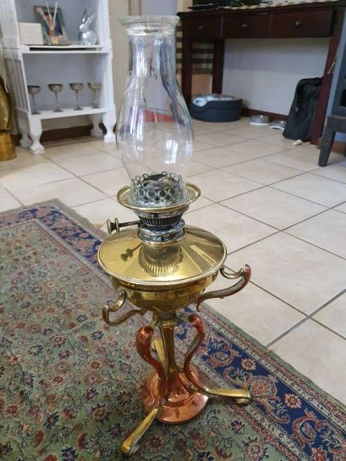 BRASS & COPPER LANTERN
