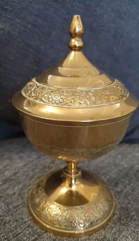 Brass Goblet & Lid