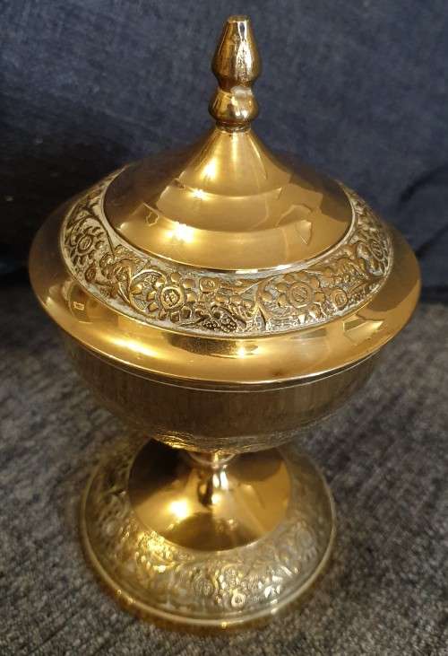 Brass Goblet & Lid