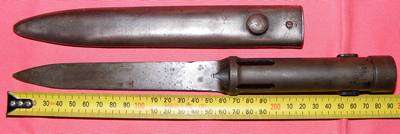 Very Early FN Bayonet with steel cover
