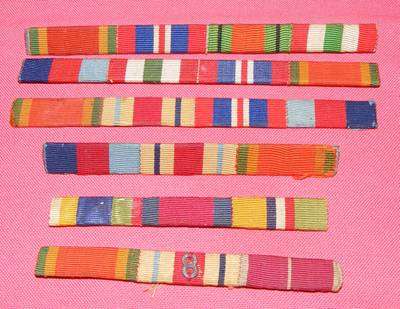 Various Ribbons - mounted