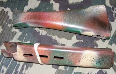 R1/FN Cammo Stock and Front Grips