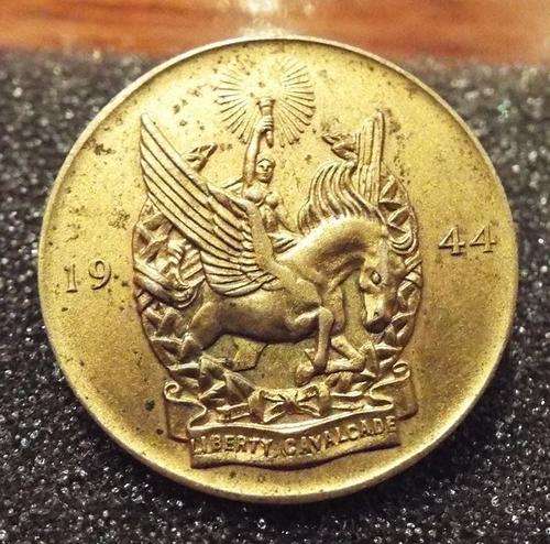 Liberty Cavalcade 1944 - WWII Lapel Badge