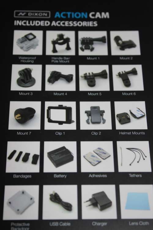 Dixon Full HD 1080p Action Camera