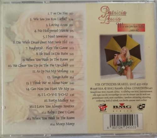 Patricia Lewis - Wie sou jou kon liefhê... soos ek? CD (1998)