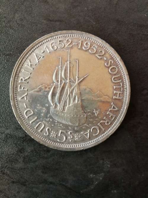 SA 5 Shilling Coin 1952