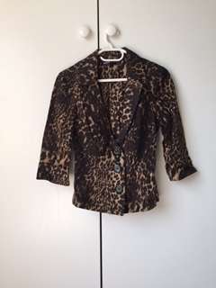 Foschini Leopard Print Blazer *MASS CLEARANCE*