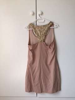 Status Moda Nude Dress *MASS CLEARANCE*