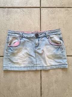 Denim Mini Skirt *MASS CLEARANCE*