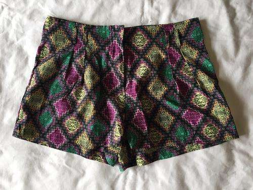 Purple Aztec Shorts *MASS CLEARANCE*