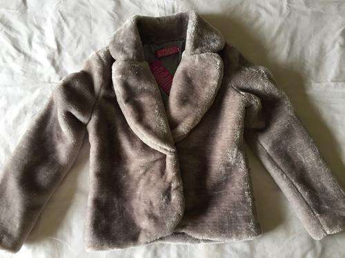 Faux Fur Grey Jacket *MASS CLEARANCE*