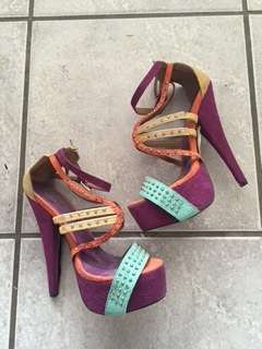 Plum Platform Heels *MASS CLEARANCE*