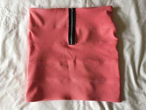 Coral Bodycon Skirt *MASS CLEARANCE*
