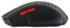 2.4GHz - 6 Buttons 2400DPI Wireless Gaming Optical Mouse - BLACK