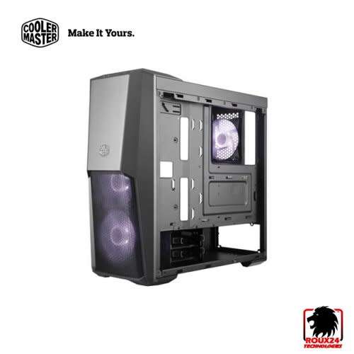 Cooler Master MasterBox MB500 Tempered Glass Gaming PC Case (No PSU) For all size ATX motherboards.