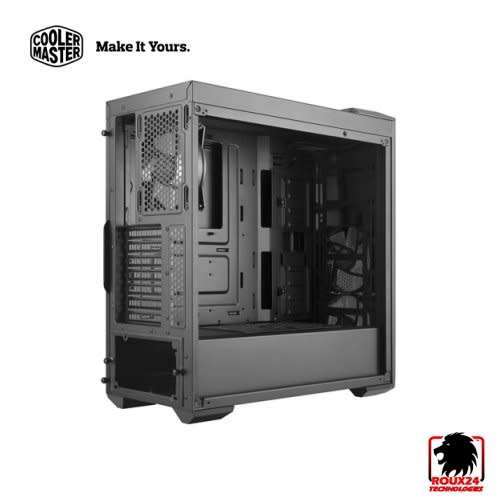 Cooler Master MasterBox MB500 Tempered Glass Gaming PC Case (No PSU) For all size ATX motherboards.