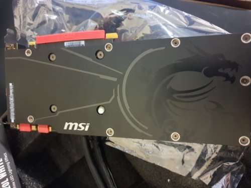 CRAZY AUCTION!!! MSI® Nvidia® GeForce GTX 1080 ti Sea Hawk 11GB RAM!!!