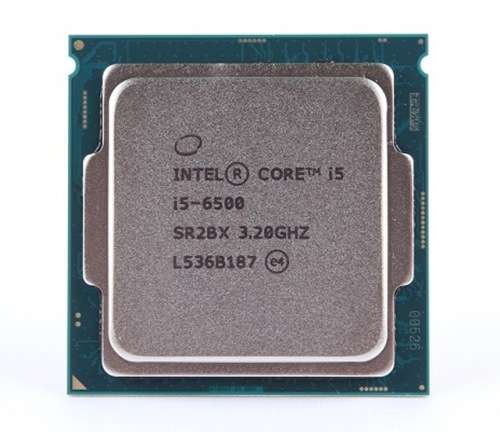Intel® Core i5-6500 Desktop Tray Processor @ 3.20 GHz up to 3.60 GHz with 6MB Cache