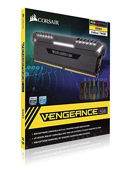 Corsair® Vengeance RGB 3000MHz 16GB Dual Kit (2 x 8GB DIMMs)