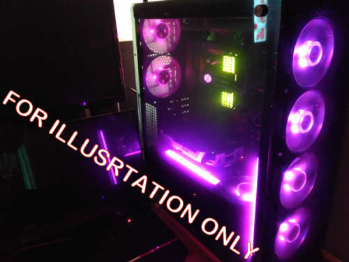 Redragon® Ironhide® 4 Panel Tempered Glass Full Tower Gaming Chassis, Original Packaging. NO FANS