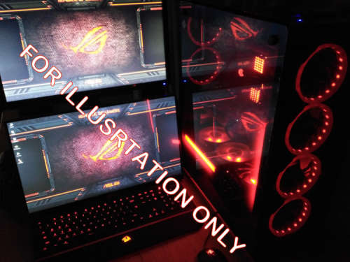 Redragon® Ironhide® 4 Panel Tempered Glass Full Tower Gaming Chassis, Original Packaging. NO FANS