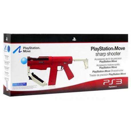 Genuine Sony PlayStation® 3 Move Sharp Shooter Gun Kit and 2 GAMES Approximate value at R3000
