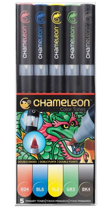 Chameleon Color Tones - 5 Pen Primary Tones