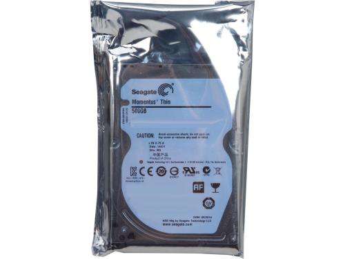 500GB Seagate 7200RPM, 2.5`,  7mm (Thin), 32MB, SATA-6Gb/s HDD