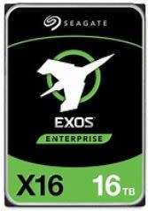 16TB Seagate Exos X16, 7.2K RPM, SATA 6Gbs, 512e/4Kn Desktop 3.5` Hard Drive