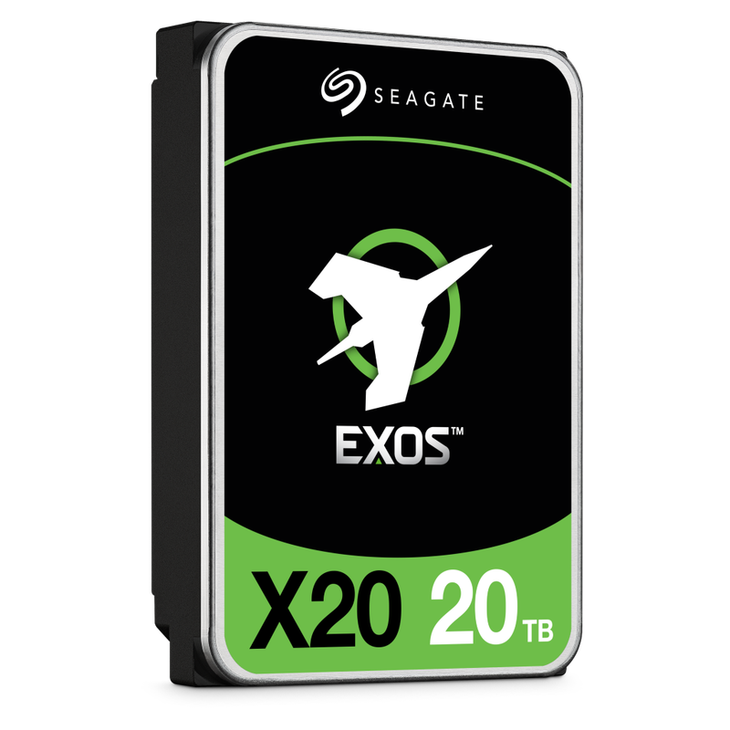 20TB Seagate Exos Enterprise, X20, 3.5`, 7200RPM, 256MB Cache, SATA, Internal HDD