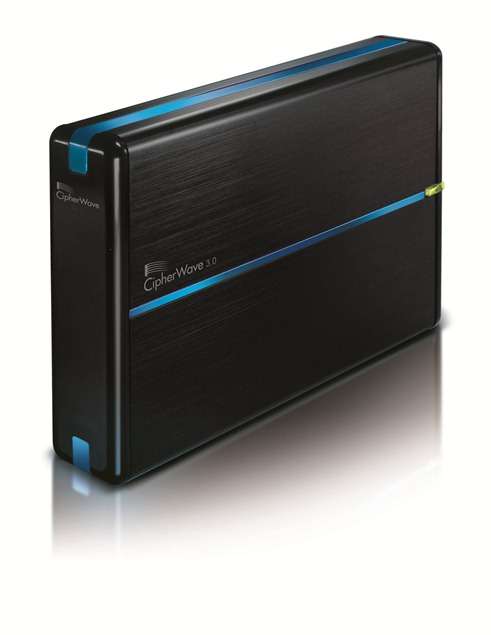 New 3TB CipherWave 3.0 External Drive with USB3.0 Super Speed
