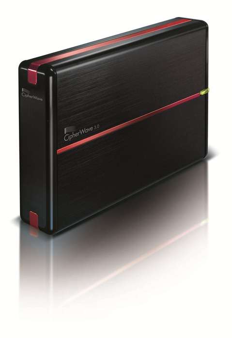 New 3TB CipherWave 3.0 External Drive with USB3.0 Super Speed