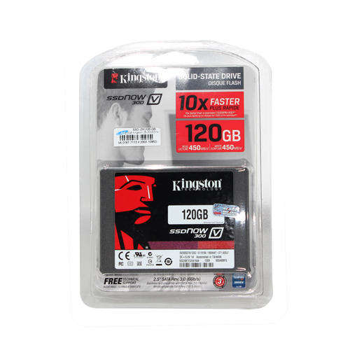 120GB SSD - Kingston SSDNow V300 Series (DISCOUNTED TO CLEAR)