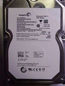 1.5 TB Seagate Barracuda 7200.14 ST31500341AS - 7200 RPM 64MB Cache SATA 6.0Gb/s 3.5"