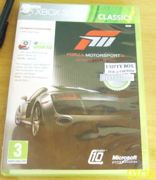 Xbox 360 Game - Forza MotorSports 3