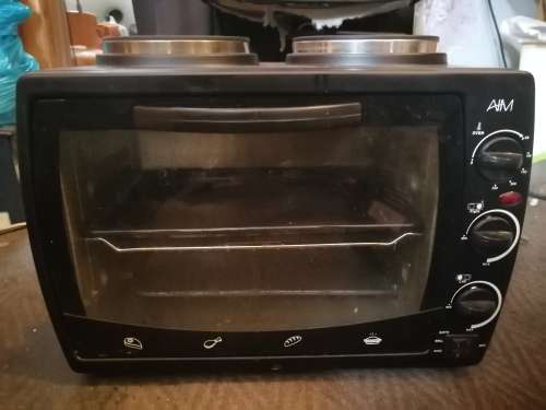 Aim Table Top Oven With 2 Plate Stove